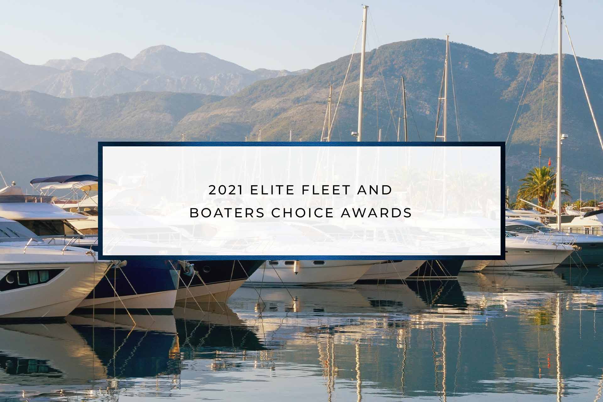 2021 Elite Fleet and Boaters Choice Awards | F3 Marina
