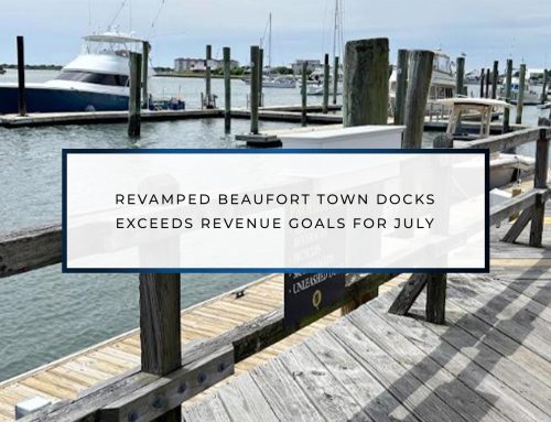 Revamped Beaufort Town Docks Exceeds Revenue Goals for July